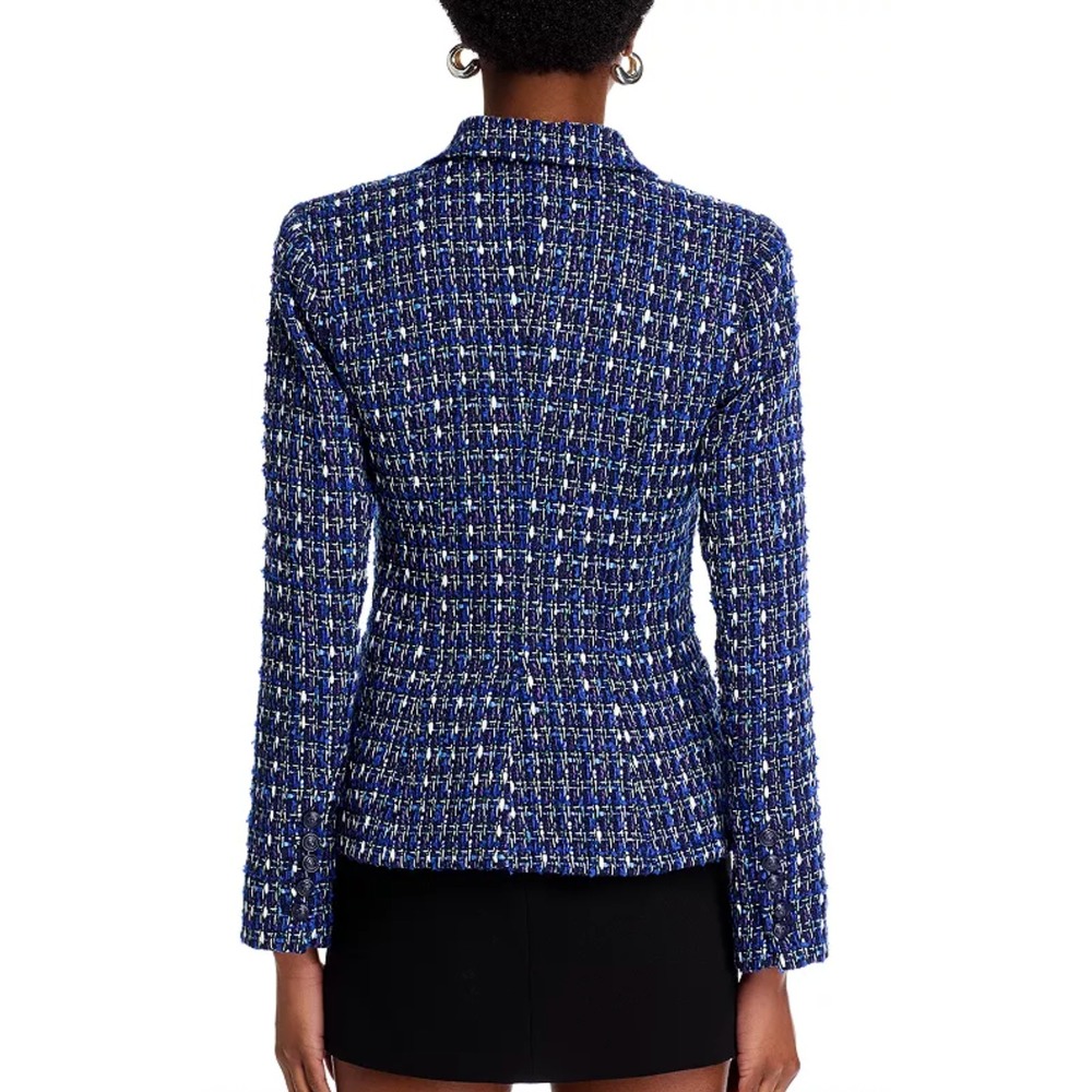 L'AGENCE Marie Tweed Blazer | Size 2 - Picture 2 of 14